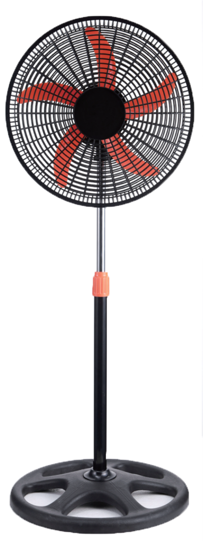 18 Inch Stand Fan With 5 Holes Plastic Base